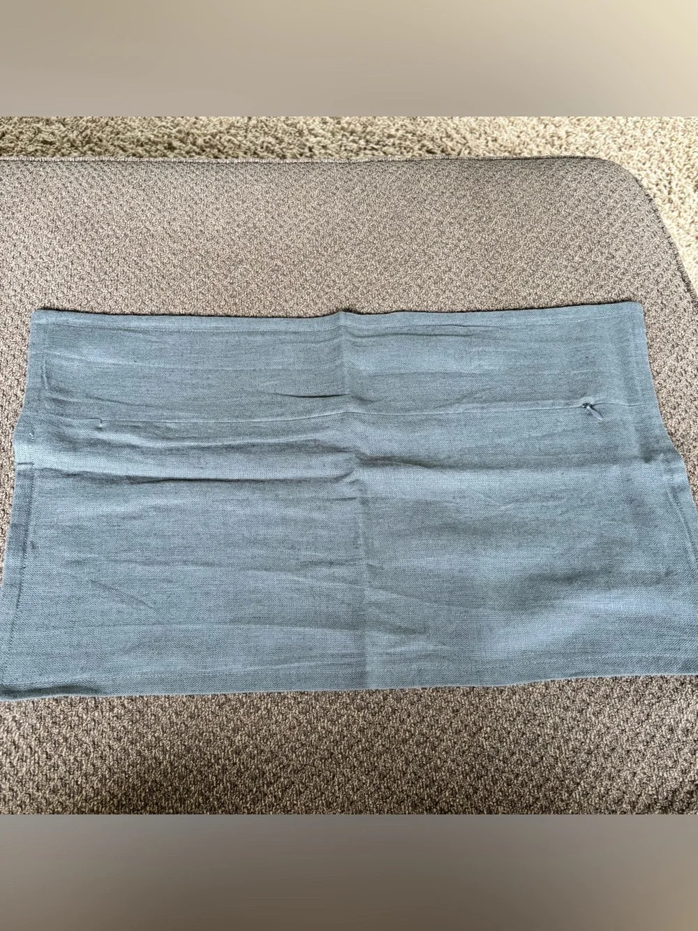 European Linen Flange Edge 12x20 Pillow Cover Nightfall